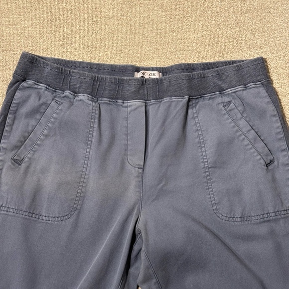NIC+ZOE Cotton Blend Charcoal Joggers (Size 16) - Picture 4 of 7